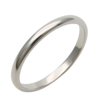 Cartier Platinum Platinum 950 Band Ring (Pre-Owned)