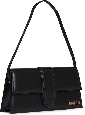 Jacquemus Womens Shoulder Bag Bambino Black Calf Leather Handbags Hand