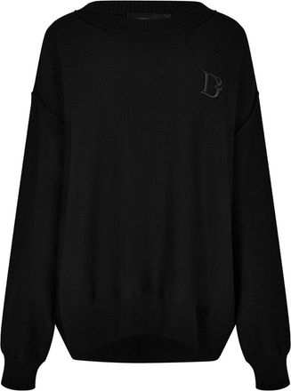 Dsquared2 D2 Statement Logo gebreide trui