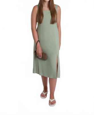Hem & Thread Serenity Dress In Green