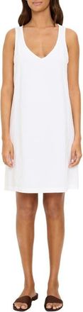 Michael Stars Camilla Cotton Tank Dress in White at Nordstrom, Size X-Small