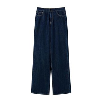 Twinset Straight-fit Jeans - female - Twinset - Wide Jeans - Blue - W29 - Jeans