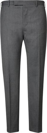 Pantaloni Torino Grijze Broek voor Mannen - Heren - Nette broeken - Grijs - M - Wol - Broeken