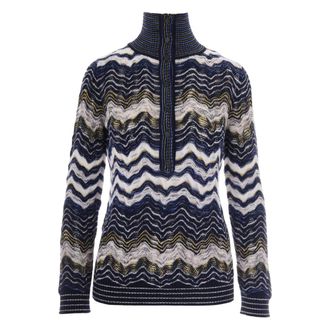 Missoni Dolcevita a Maniche Lunghe - - Knitwear - Donna - Multicolore - 2XS