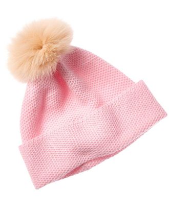 Portolano Stitched Cashmere-Blend Hat