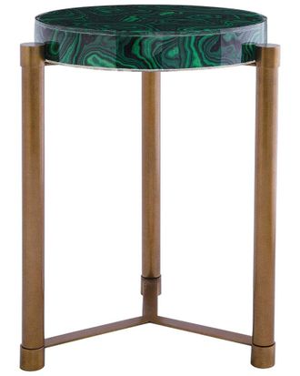 Port 68 Malachite Accent Table