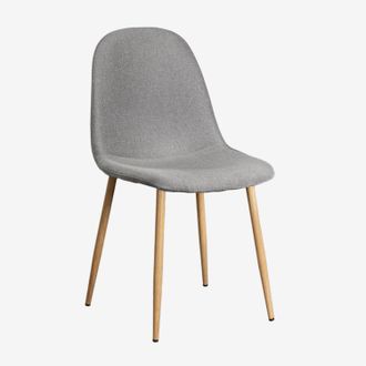 Sklum Sklum - Pack De 2 Sillas De Comedor Glamm Madera Natural