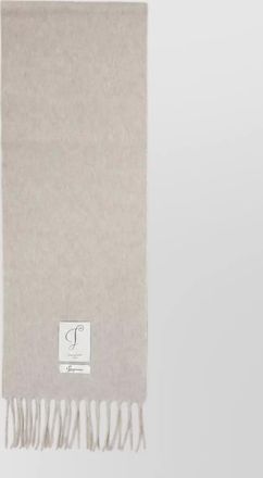 Jacquemus wool fringed scarf