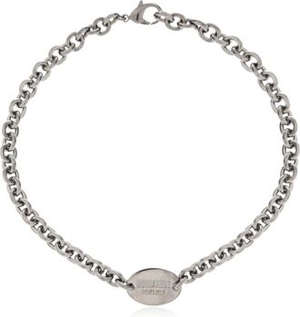 Dsquared2 Ketting met Logo - Heren - Kettingen - Grijs - ONE Size - Accessoires