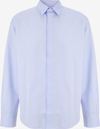 Jacquemus Popelinehemd mit langen &Auml;rmeln La chemise Simon