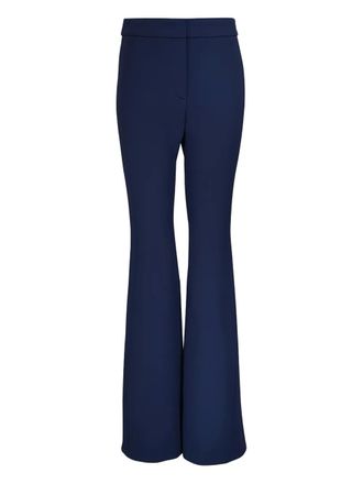 Akris flared trousers - Blue
