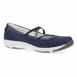 Dansko Womens Harper Mary Jane Shoes In Navy