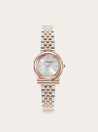 Ferragamo Women Gancini Twisted watch Pink