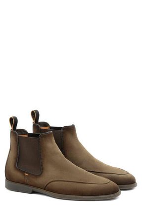 Santoni Claw Chelsea Boot in Brown at Nordstrom, Size 10.5