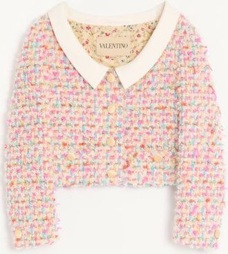 Valentino Giacca In Candy Tweed Donna MULTICOLOR 38