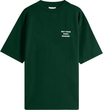 Dr&ocirc;le de Monsieur Heren, Tops, Groen, Maat: M Katoen