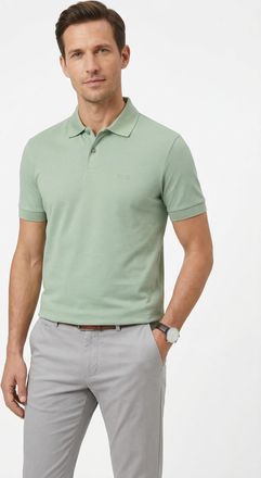 Boss Green by Hugo Boss Poloshirt BOSS GREEN Pio 2, Herren, Gr. XXL, open gr&uuml;n357, Jersey, Obermaterial: 100% Baumwolle, unifarben, regular fit normal, Rippstrickb&uuml;ndchen, Sh