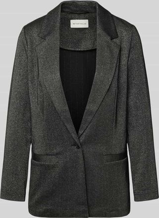 Tom Tailor Regular Fit Longblazer mit Baumwoll-Anteil in Anthrazit, Größe XXXL