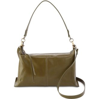 Hobo Avon Leather Shoulder Bag in Olive Veil at Nordstrom