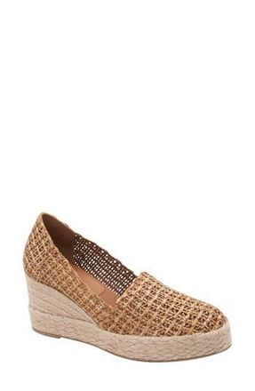 Andr&eacute; Assous Patti Espadrille Wedge in Camel Woven at Nordstrom Rack, Size 9