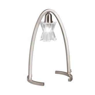 Netlighting Alaska Table 1 Light G9 Satin Nickel in Grey