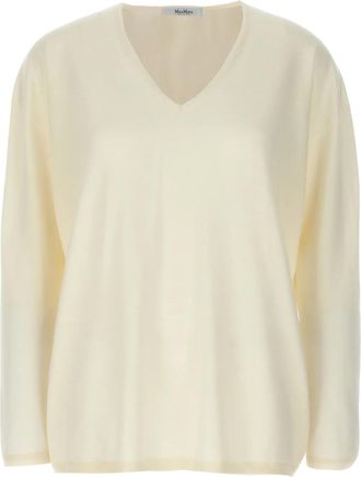 Max Mara Maglione Freccia - Bianco