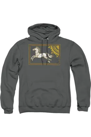 Gildan Lord Of The Rings Rohan Banner Adult Pull Over Hoodie / Hooded Sweatshirt