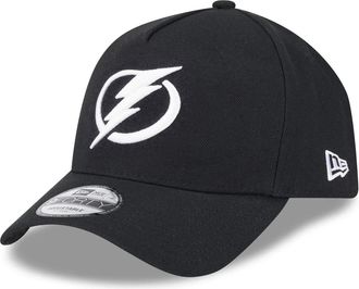 New Era Tampa Bay Lightning NHL Injection Black 9Forty Adjustable A-Frame Cap