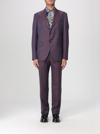 Etro Suit ETRO Men color Burgundy