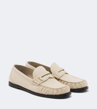Saint Laurent Mocasines penny Laurent de piel