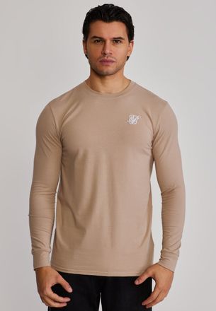 Siksilk Mens Stone Essentials LS T-Shirt XXL