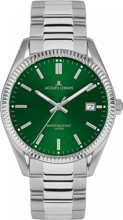 Jacques Lemans 50-3E Mens Derby Watch - Silver - One Size