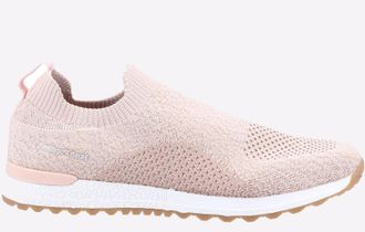 Hush Puppies MEMORY FOAM Ennis Trainer Womens - Pink - Size UK 8