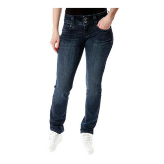 Pepe Jeans London Jeans, Dames, Blauw, W26 L32, Denim, Slim-fit Jeans