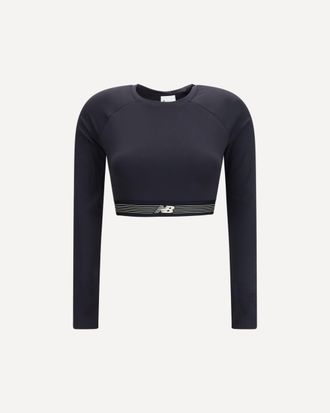 New Balance AC Long-Sleeve Sports Top Female M