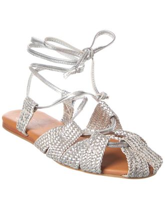 Free People Sunny Gilly Leather Sandal