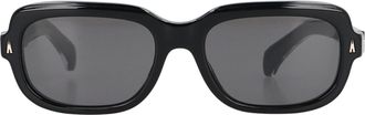 Moncler Suntrap Rectangular Frame Sunglasses