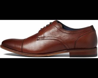 Florsheim Mens Flex Cap Toe Oxford Shoes In Cognac