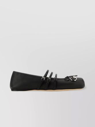 Gucci leather horsebit ballerina shoes
