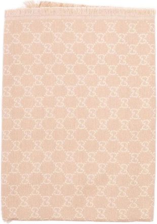 Gucci Sjaal met GG-jacquard - Roze