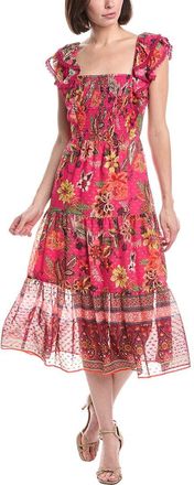 Eliza J Sleeveless Printed Maxi Dress