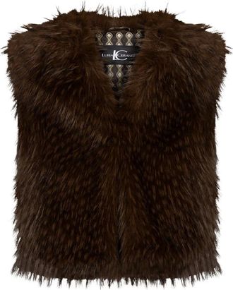 Luisa Cerano Mujer, Chaquetas, Marr&oacute;n, Talla: XL