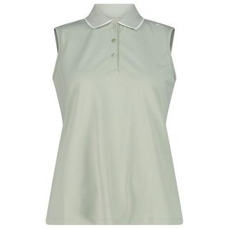 F.lli Campagnolo Polo Sleeveless Polo-Shirt f&uuml;r Damen | grau