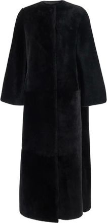 Yves Salomon Mujer, Chaquetas, Negro, Talla: S