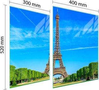 OEM Placa Protectora De Vidrio Para Estufa 70x52 Paris