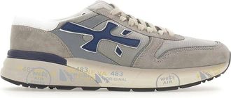 Premiata Mick 8119 - Heren - Sneakers - Grijs - 45 EU - Leer - Schoenen