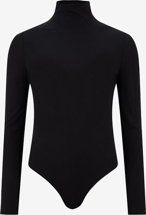 Alaia Hochgeschlossener Body mit nacktem R&uuml;cken Coeur