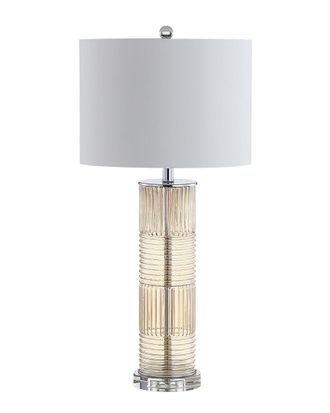 Jonathan Y Designs Genevieve 30in GlassCrystal LED Table Lamp