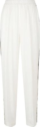 Fabiana Filippi Crepe Wijde Pijpen Broek - Dames - Broeken - Wit - 2XS - Broeken