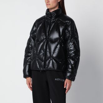Moose Knuckles Black Iceberg down jacket in recycled nylon